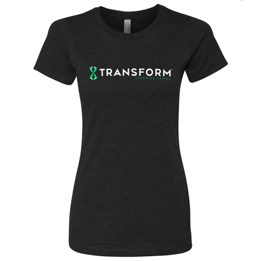 Transform Logo Ladies Crew Neck Shirt