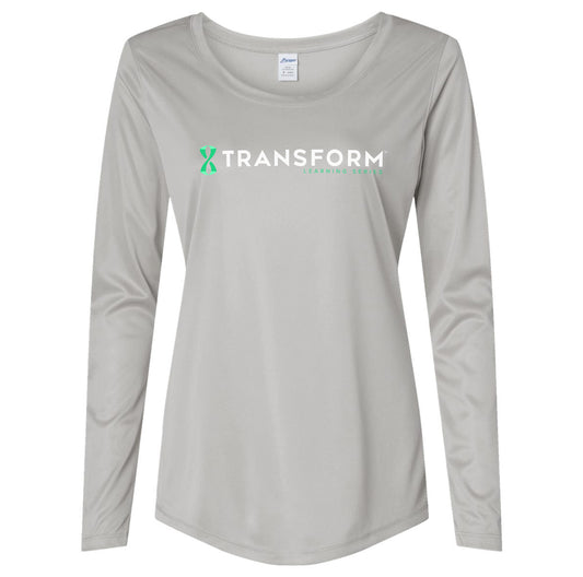 Transform Logo Ladies Performance Long Sleeve